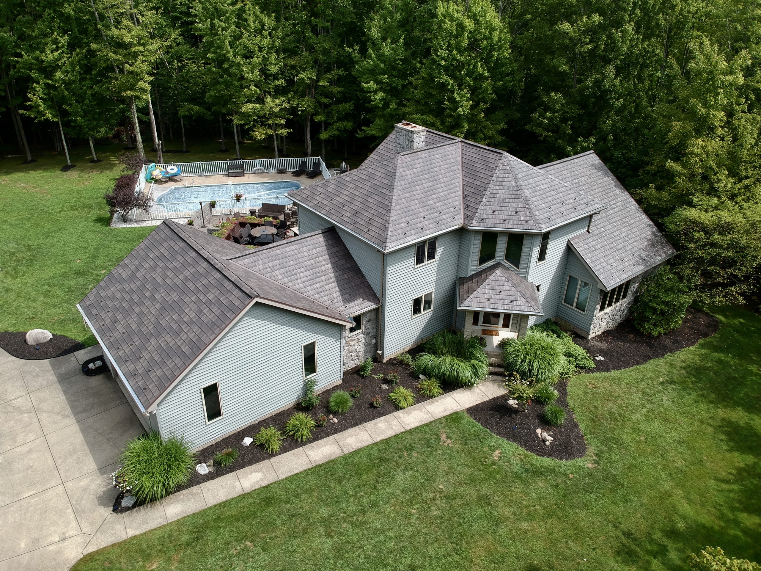 Metal roofing in Akron, Ohio